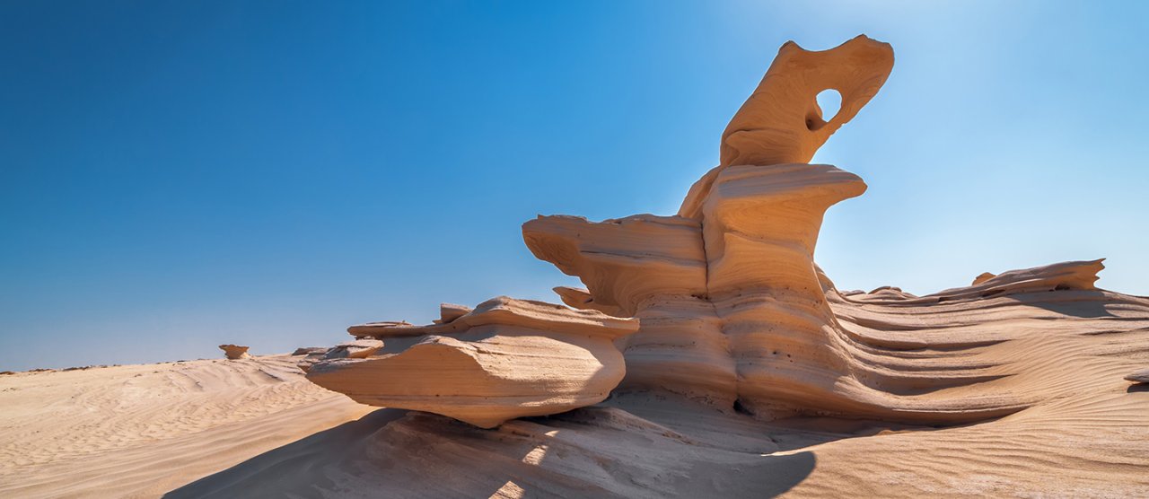 Beauty of Abu Dhabi Fossil Dunes
