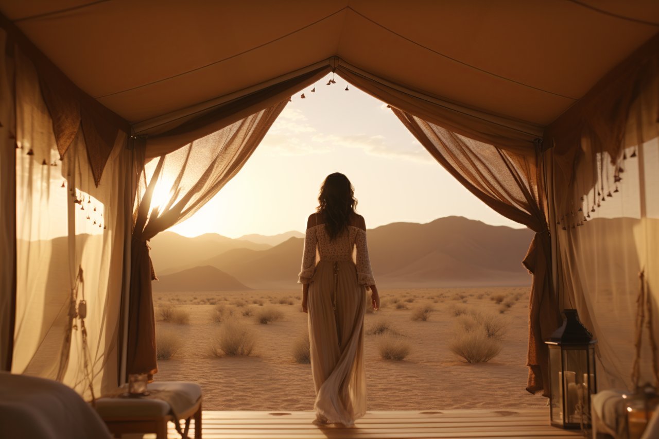 Desert Camping in Abu Dhabi